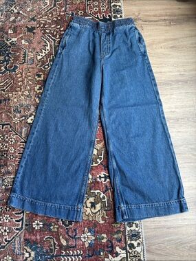 COS Wide-Leg Jeans in Blue Denim